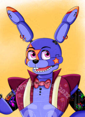 Glamrock Bonnie - (FNaF: Security Breach)